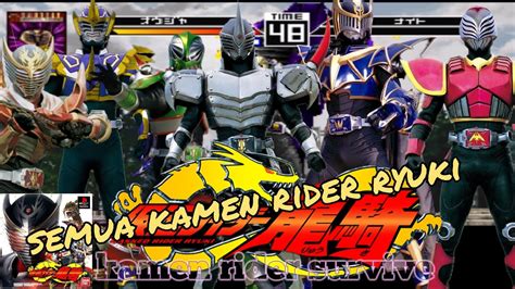 All Kamen Rider Ryuki Semua Karakter Kamen Rider Final Battle Ps