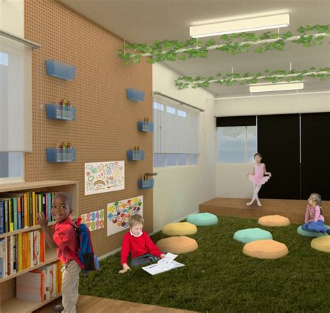 Ideias criativas para a biblioteca na escola Ateliê Urbano