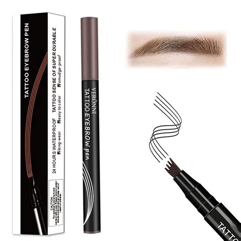 Eyebrow Pencil Eyebrow Microblading Pen Liquid Eyebrow Pen Micro 4 Point Brow Pen