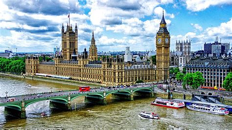 Big ben londra palazzo di westminster Risoluzione 1440p città e