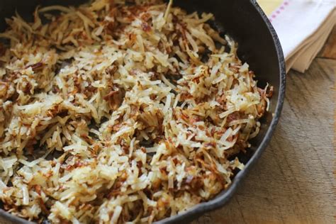 Shredded Hash Browns Recipe | The Prairie Homestead