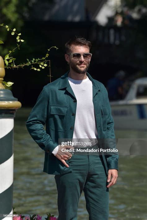 Italian Actor Lorenzo Adorni At The 80 Venice International Film