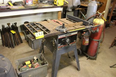 Sears Craftsman 10 Direct Drive 2 Hp Table Saw