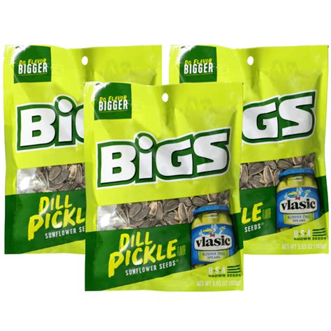 Bigs Dill Pickle Flavored Sunflower Seeds Do Flavor Bigger Keto Friendly Low Carb Lifestyle