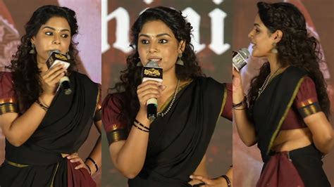 Samyuktha Menon Cute Speech At Virupaksha Characters Introduction Event