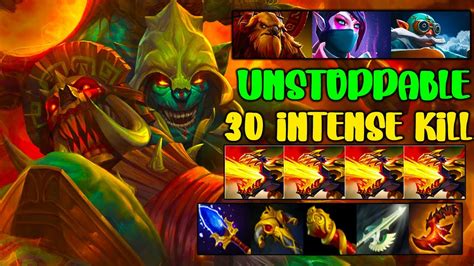 Intense Kill Huskar Unstoppalbe Carry Build Dota Gameplay