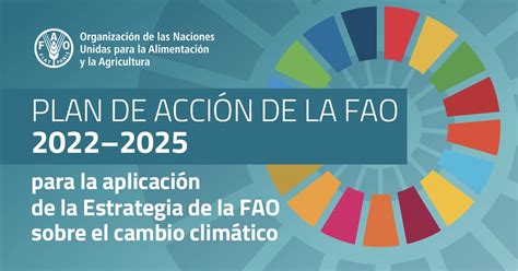 ANAFAM PLAN DE ACCIÓN DE LA FAO 2022 2025 para la aplicación de la