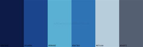 Midnight Blue Color Palettes - Aesthetic Color Palette