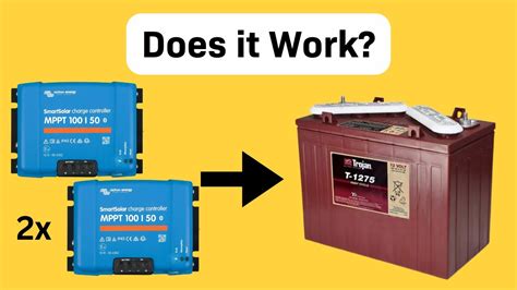 Multiple Charge Controllers One Battery Bank MPPT And PWM YouTube