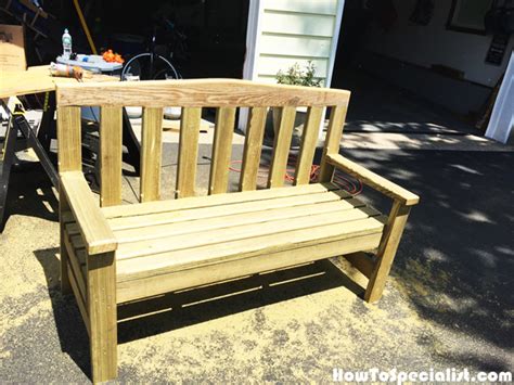 DIY Simple 2x4 Bench | HowToSpecialist - How to Build, Step by Step DIY Plans