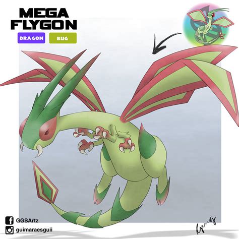 Mega Evolution Mega Flygon By Ggsartz On Deviantart