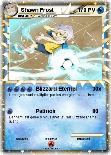 Pokémon Shawn Frost 54 54 Blizzard Eternel Ma carte Pokémon