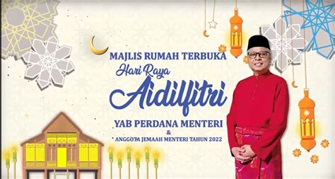 KeluargaMalaysia Dijemput Hadir Rumah Terbuka PM Pada 8 Mei Ini