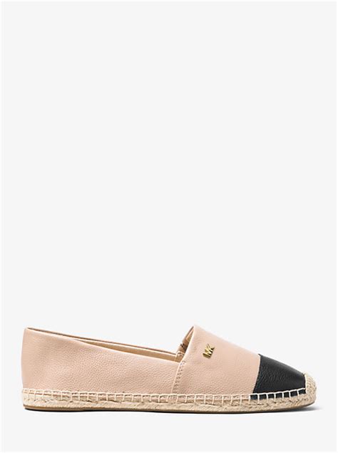 Kendrick Leather Slip On Espadrille Michael Kors