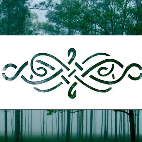 Celtic Knot Border Stencil many Sizes - Etsy