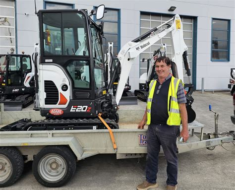 Bobcat E Z Mini Digger Heads To Kerry Adare Machinery