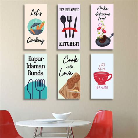 Jual Hiasan Dinding Wall Decor Dekorasi Dapur Kitchen Shopee Indonesia