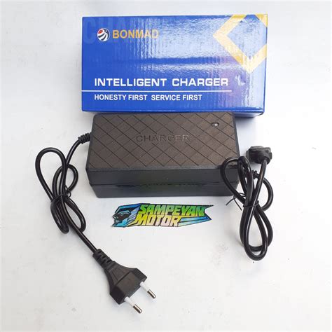 Jual Charger Ces Sepeda Listrik 48 Volt 12 Ah Bonmad Bisa Untuk Semua