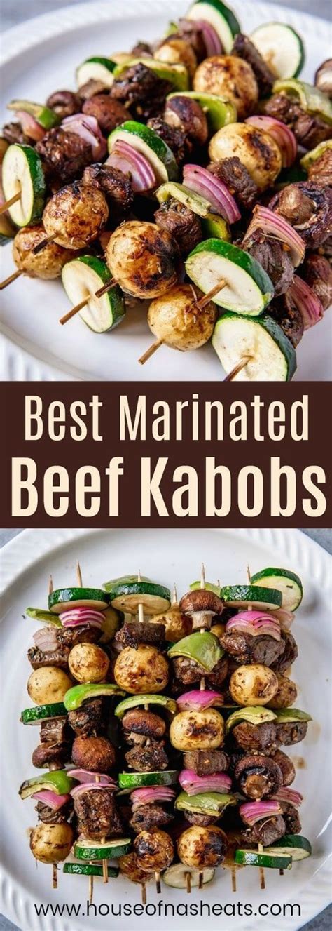 Best Beef Kabob Marinade Recipe Kebab Recipes Beef Kabobs Kabob Marinade