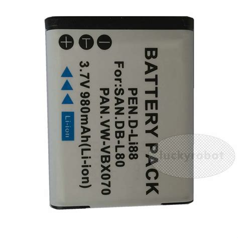 Db L Dbl Battery For Sanyo Xacti Vpc Cg Vpc Cg Vpc Cg Vpc