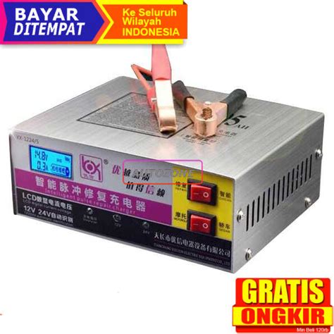 Charger Aki Motor Dan Mobil Otomatis A Auto On Off Intelligent Repair