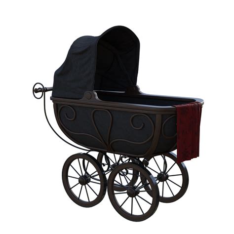 Download Pram, Black, Stroller. Royalty-Free Stock Illustration Image - Pixabay