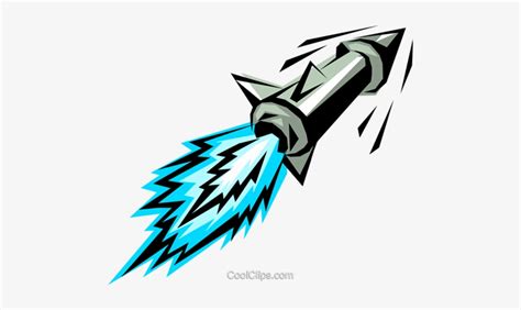 Missile Royalty Free Vector Clip Art Illustration - Rakete Clipart ...