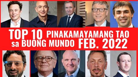 Top 10 Pinakamayamang Tao Sa Buong Mundo 2022 At Kanilang Negosyo