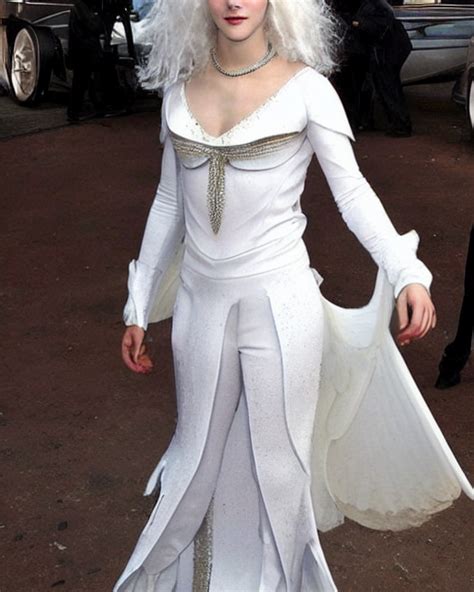 Prompthunt Perfect White Haired Egyptian Queen Emma Watson Wearing