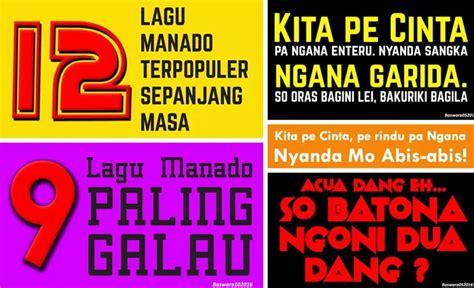 22 Bahasa Kotor Manado Dan Artinya