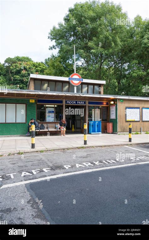 Main Entrance On The Northbound Side Of Moor Park Underground Station