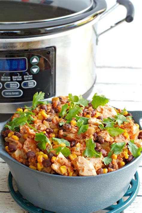 Slow Cooker Mexican Chicken | Weight Watchers - Food Meanderings