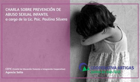 Charla Sobre Prevención De Abuso Sexual Infantil Cooperativa Artigas