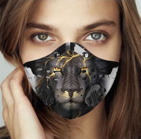 Lion Jesus Is My Everything Filter Activated Carbon Face Mask Dnstyles • Leesilk Shop