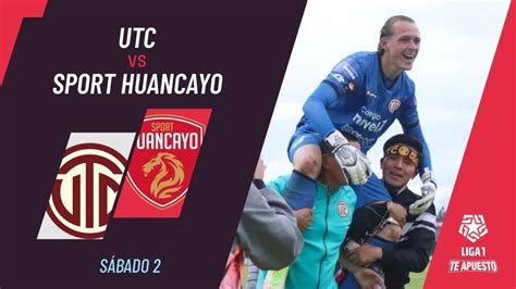 UTC Cajamarca 1 1 Sport Huancayo Resumen Mejores Jugadas Y Los Goles