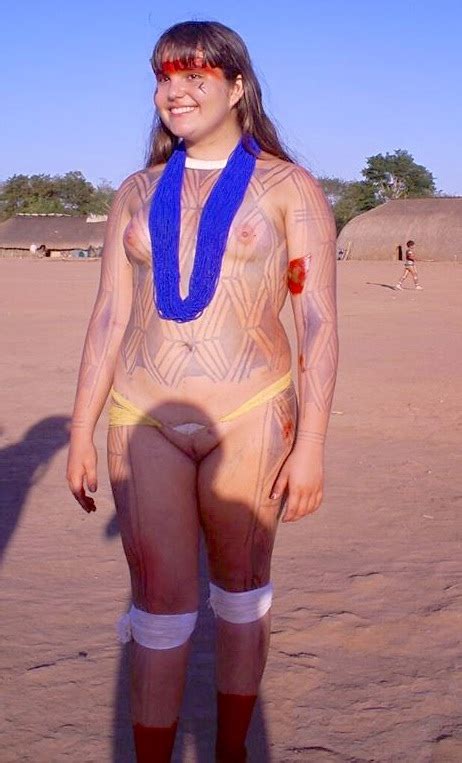 Xingu Tribe Nude Women Pussy