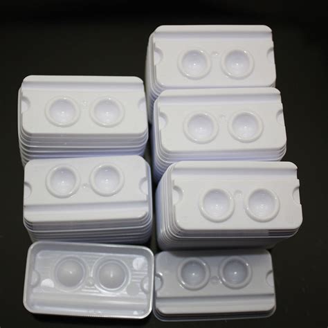 500pcs Dental 2 Hole Bonding Composite Adhesive Mixing Wells Trays EBay