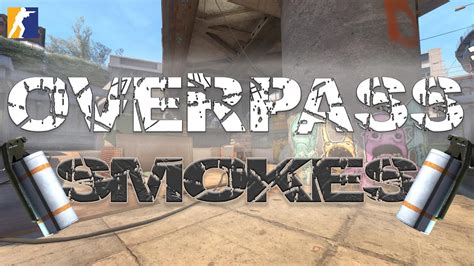 CS2 Overpass Smokes T Sided CT Sided Cs2 Overpass Smoke