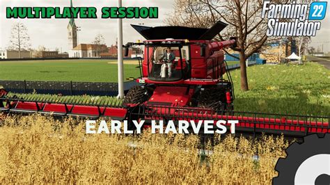 Early Spring Harvest Griffin Indiana Farming Simulator Youtube