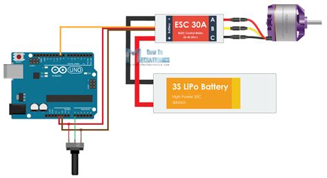 Bldc Esc Circuit Diagram Diy Arduino Circuit Diagram