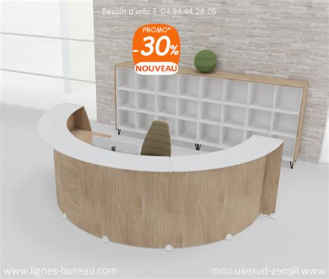 Banque Daccueil Cintrée Design Beach Top En Verrebois Mobilier De