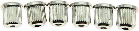 6x Nickel Guitar String Through Body Ferrule 516 String Reverb