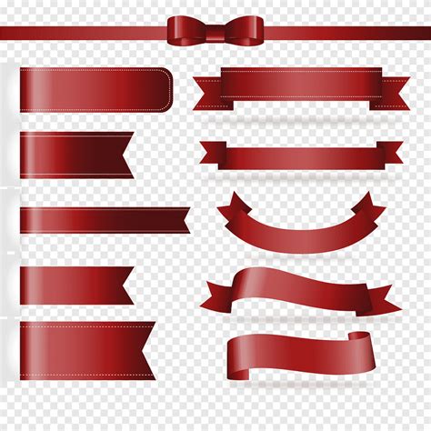 Ribbons Design Borders Clipart