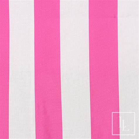 Hot Pink And White Awning Stripe Lendable Linens