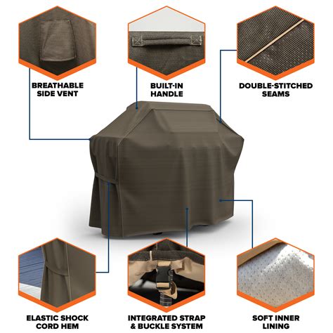 Stormblock™ Hillside Waterproof Bbq Grill Cover Small Budge