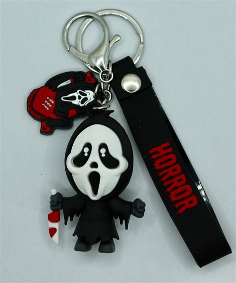 Horror Movies Keychain Michael Myers Keychain Freddy Ghostface