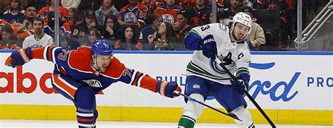 Vancouver Canucks Vs Edmonton Oilers Game 6 5 18 24 NHL Best Picks