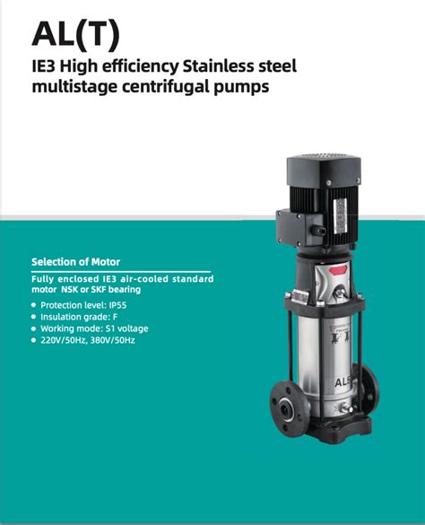 IE3 High Efficiency Stainless Steel Fuway My