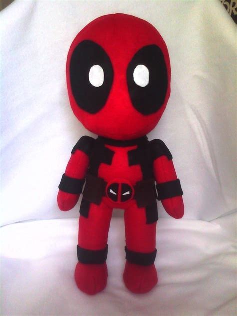 Deadpool Plushie · A Character Plushie · Needlework, Sewing, and Patchwork & Quilting on Cut Out ...