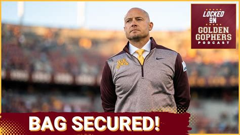 Pj Fleck Gets A Contract Extension Wthe Minnesota Gophers And It Should Feel Like A Bargain